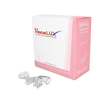 VacuLux disposable mouthpieces by Ascentcare. Universal fit mouthpiece for quiet, comfortable isolation – fits Zyris®, Isolite®, Dryshield® & VacuLUX™ systems. Small