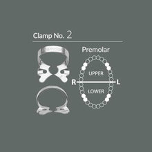 Sanctuary™ Dental Dam Clamps | Curion Dental, Premolar 2