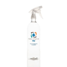 Force of Nature Pro is an EPA-registered eco-friendly disinfectant and multi-surface cleaner that kills 99.9% of germs. Spray bottle.