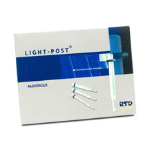 Light Post® by RTD & Dentsply Sirona are strong, flexible, radiopaque, quartz fiber-reinforced composite posts for optimal retention and stress distribution in endodontically treated teeth. (Box)
