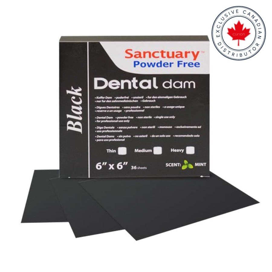 Sanctuary™ Powder-Free Latex Dental Dam | Curion Dental