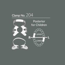 Sanctuary™ Dental Dam Clamps | Curion Dental, Pedo Posterior 204