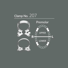 Sanctuary™ Dental Dam Clamps | Curion Dental, Premolar 207
