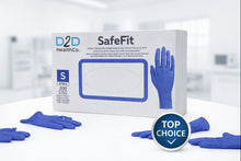 D2D SafeFit Nitrile Gloves