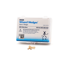 Cales Wizard Wedges® Matrix de Dockum, recharge, base large, 500 pièces.