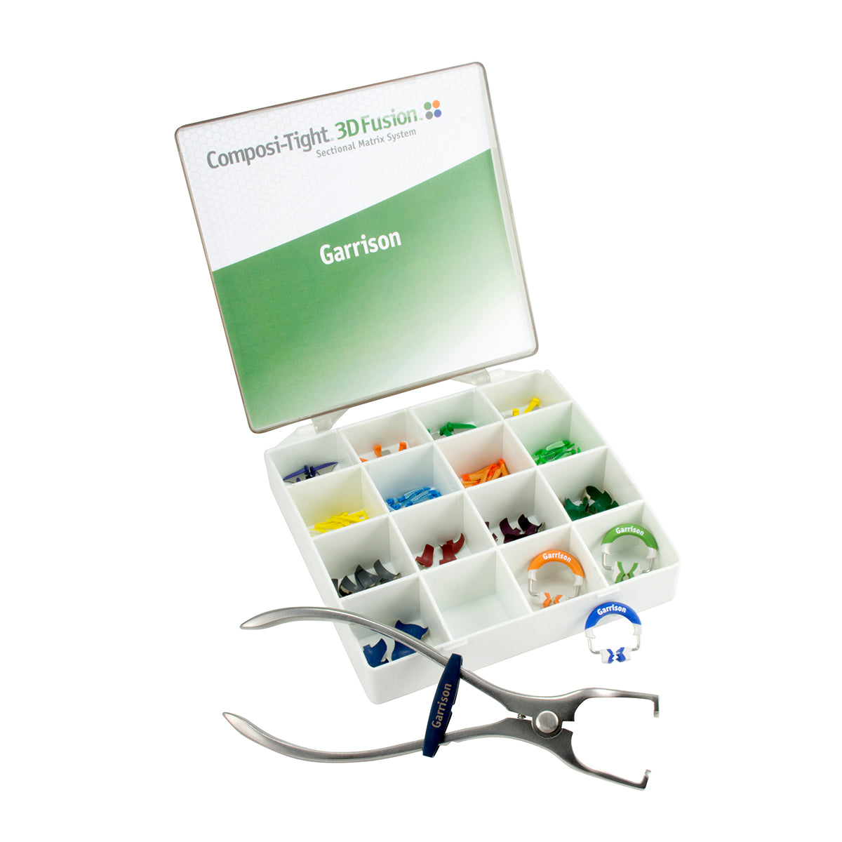 Composi-Tight® 3D Fusion™ Système de matrice sectionnelle non collante Full Curve avec Rally | Curion Dental