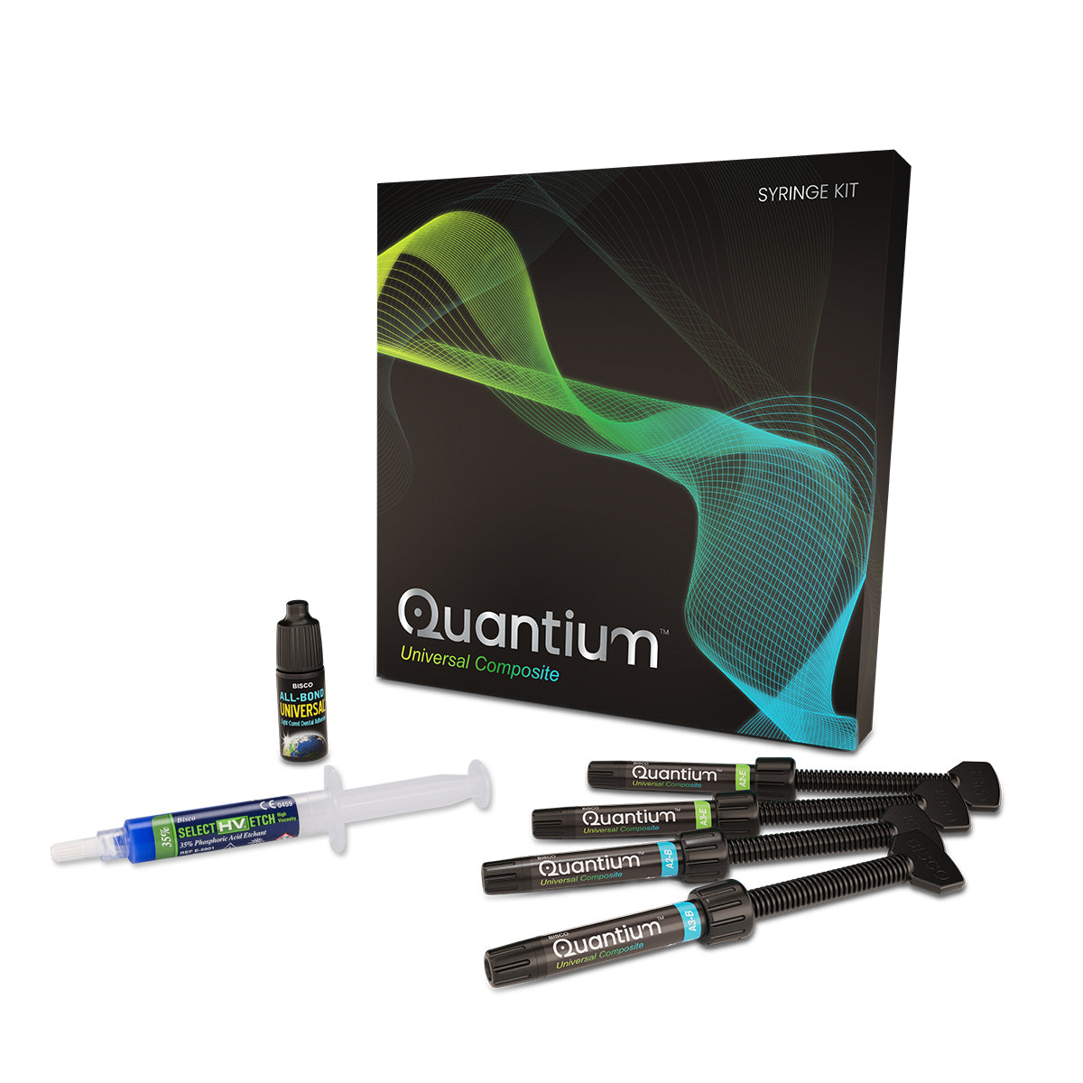 Curion Dental : Kit de seringues pour composites Bisco Quantium™ Universal