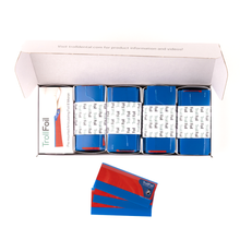 Bandes TrollFoil™ ultrafines pour un marquage précis du contact occlusal sur les dents humides ou sèches, Trollfoil Red 8 Microns Refill / 500/Pk. 