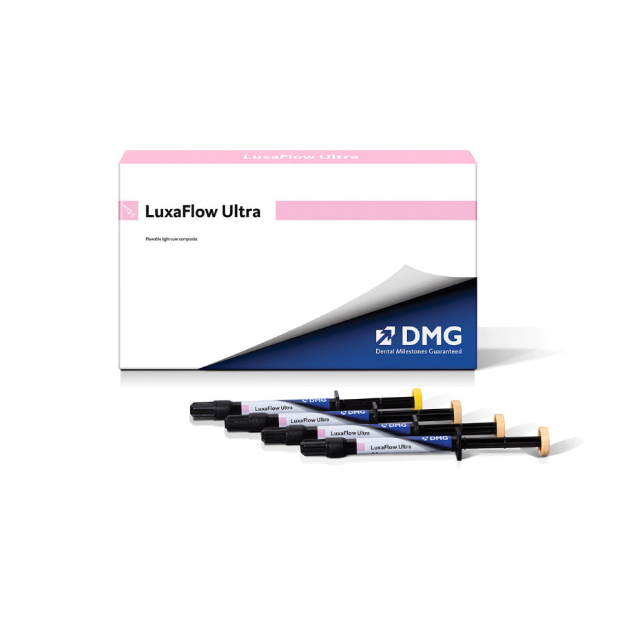 Composite fluide DMG LuxaFlow Ultra pour les réparations provisoires