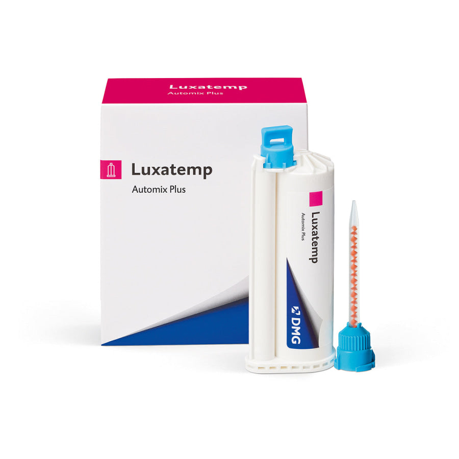 Luxatemp Plus Matériau provisoire pour couronnes et bridges de DMG, cartouche Automix