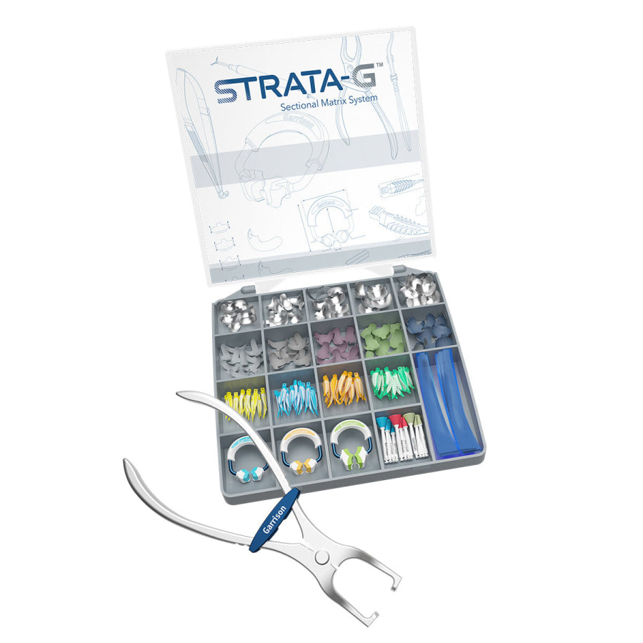 Strata-G™ Sectional Matrix System by Garrison Dental, kit de système