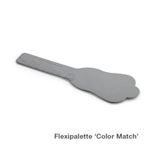 Contraste pour photographie dentaire Flexi-Palette™ de Smile Line et StyleItaliano™, autoclavable, avec noyau flexible et revêtement soft-touch, FlexiPalette - Colour-Match.