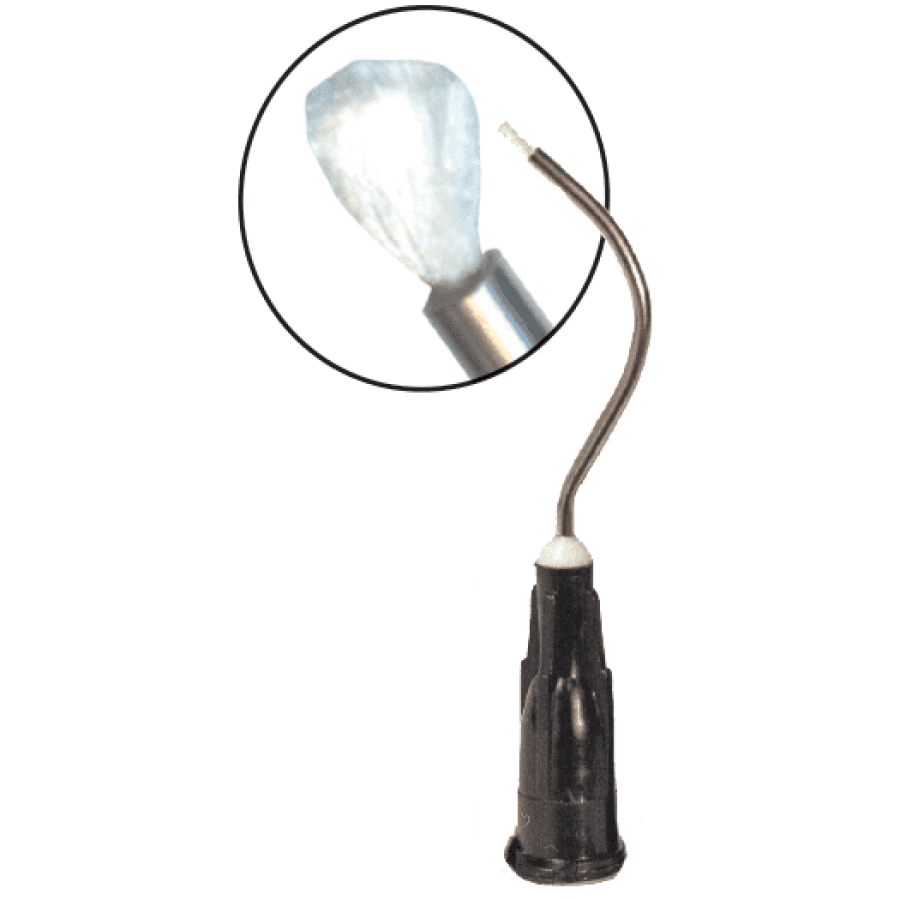 Sol-u-Flo™ Applicator Tips 19ga tip with adjustable brush fiber length | Curion Dental